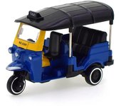 1:43 Scale Metal Alloy Classic Tuk Tuk Taxi Bangkok India Tricycle Taxi Car Model Toy Diecast Vehicles Toys For Collection Gifts