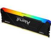 Kingston fury beast rgb memoria ram ddr4 1600 mhz 8gb cl16