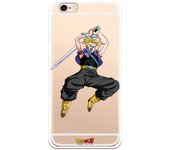 Funda original compatible con iPhone 6 o 6S con un diseño de Dragon Ball Z Future Trunks