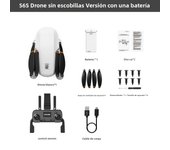 S6S GPS Optical Flow Positioning Drone 4K Dual EIS Camera 5G WIFI Image Transmission Remote Control Aircraft Quadcopter Toys
