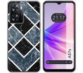 Funda Silicona para Oppo A57s diseño Mármol 06 Dibujos