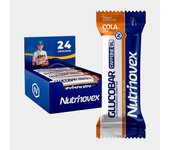 Nutrinovex - Glucobar 24 x 35 g - Barrita energética a base de fruta natural -  Sabor: Cola