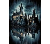 5d Diy Diamond Art Painting Kits Harry Potter Hogwarts Castle Moon Embroidery Jewelry Home Decor Cross Stitch Cartoon Kids Gift