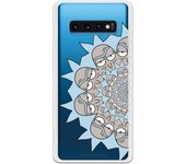 Funda original compatible con Samsung Galaxy S10 Plus - Rick y Morty Half Rick