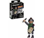 PLAYMOBIL NARUTO SHIPPUDEN 71113 IRUKA CON KUNAI Y PERGAMINO