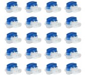 Juego de 20 conectores de cable rellenos de resina para robot cortacésped