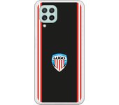 Funda original compatible con Samsung Galaxy A22 4G - Lugo Escudo Fondo Negro