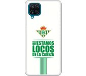 Funda original compatible con Samsung Galaxy A12 5G - Real Betis Balompié Estamos locos