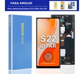 For AMOLED For Samsung S22 Ultra 5G LCD Display Digital Touch Screen For Samsung S22 Ultra 5G LCD G908 SM-S908B