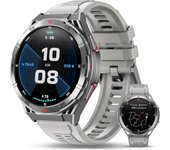OUKITEL Reloj BT12 Inteligente Hombre con GPS, Smartwatch Hombre Deportivo Gris Envió 24Horas