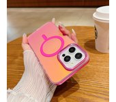 Laser Gradient for Magsafe Case for iPhone 15 14 13 12 Pro Max  Magnetic Wireless Charging Colorful Shockproof Luxury Cover