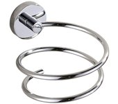 Soporte para secador de pelo/soporte para secador de pelo robusto acero inoxidable 304 cromado