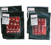 JAMON IBERICO BELLOTA 100% RAZA IBERICA - 4 Sobres de 100g -FAUSTINO GIL PEREZ IBERICO BELLOTA  - Corte a cuchillo - JAMON BELLOTA LONCHEADO A CUCHILLO - JAMON BELLOTA A CUCHILLO  Elaboración tradicional - Ibéricos Faustino Gil -