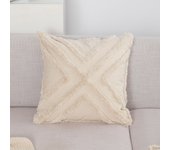 One bohemian Moroccan ethnic style three-dimensional tufted fringed pillowcase B&B model room cushion