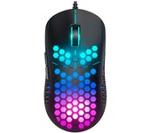 Ratón de juegos ultraligero con cable PICTEK PC292 Kinoto, con 6 botones programables ajustables para PC y portátil