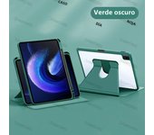 For Xiaomi Pad  7 Pro11.2in Pad 6 5 Pro 11 in Case 6s Pro 12.4in 360° Rotation for Ipad 5 6 11 in TPU Protective Cover Flip Case