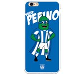 Funda original compatible con iPhone 6 Plus - 6S Plus - Leganes Super Pepino Fondo Azul
