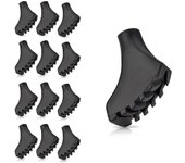 Almohadillas para caminar nórdico, 12 piezas/6 pares de almohadillas de goma asfáltica para caminar Nórdico