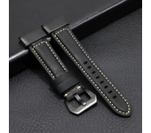 22mm 26mm Genuine Leather Watch Band For Garmin Fenix 6 6X Pro 5 5X Plus 3HR 26mm WatchBand Fenix6 Fenix5 Replacement Straps