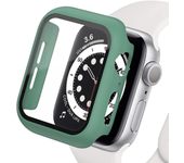 Tempered Glass+cover For Apple Watch Accessories 45mm 41mm 44mm 40mm 42mm Screen Protector Apple watch Case serie 9 4 5 6 SE 7 8