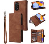 Wallet Zipper Leather Case For Xiaomi Redmi 10 10A 10C 9 9A 9C 9T 8 8A 7A Note 12S 12 Pro 11S 11 Pro 10S 10 Pro 9 Pro 8 Pro 7