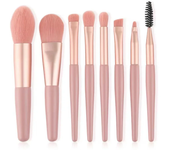 New 8Pcs Makeup Brush Set Makeup Concealer Brush Blush Loose Powder Brush Eye Shadow Highlighter Foundation Brush Beauty Tools
