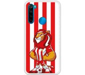 Funda original compatible con Xiaomi Redmi Note 8 - UD Almería Rozam Franjas Rojiblancas