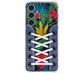 Tumundosmartphone Funda Silicona Antigolpes para Samsung Galaxy S24 FE 5G diseño Zapatillas 12 Dibujos