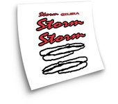 Kit de Pegatinas compatibles con moto Scooter Gilera storm