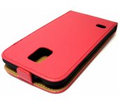Tumundosmartphone Funda Piel Premium Ultra-Slim Samsung Galaxy S5 / S5 Neo Roja