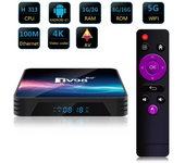 TV98 Android 12.1 TV Box 2GB RAM 16GB ROM H313 Chipset Smart Set Top Box Builtin 2.4G/5G WiFi Bluetooth, soporte 4K