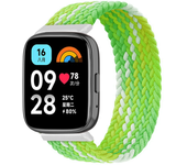 Braided Solo Loop Strap For Redmi Watch 3 lite Nylon Band For Xiaomi Mi Watch3 Active Wristband Braided Elastic Weave Bracelet