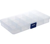 15 Compartments Plastic Storage Plastic Jewelry Box HOT