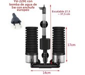 Aquarium Filter With Water Pump For Fish Tank Air Pump Skimmer Biochemical Sponge Filter Aquarium Bio Filters Filtro Aquario New