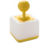 Lámpara de noche con interruptor para dormitorio, recargable por USB, 2 Modos de Luz, Juguetes antiestrés, Luz Nocturna con ajustado retardado, Amarillo color