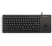 Teclado cherry xs trackball raton integrado compacto usb negro