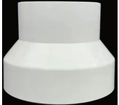 Reliable ABS Ventilation Pipe Fittings Reducer Adapter 110-100/150-100/200-150