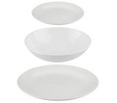 5 FIVE Vajilla 18 Piezas Color Blanco - Utensilios de Cocina Especial