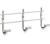 Gancho Hotels Percha Triple Taladro Cromo