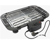Barbacoa eléctrica sin humo, Parrilla de Barbacoa Eléctrica 2000W, 2 Niveles, Portable