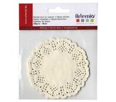 Artemio                             TAPETE CÍRCULO PAPEL BLANCO ARTEMIO 9 CM 20 UD