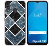 Funda Silicona para Gigaset GS3 diseño Mármol 06 Dibujos