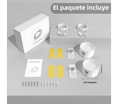 LED Wall Light Indoor Pack of 2, Wall Lamp Wall Lights 2000mah battery, 4 Brightness Levels,, Bedside Lamp