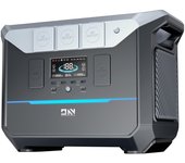 DaranEner NEO2000 Estación de Energía Portátil, Generador Solar con Batería LiFePO4 2073.6Wh, Salida de CA 2000W, Carga Completa en 1.8H, 3*AC, 4*DC, 4*puertos USB (QC3.0), 2*puertos Type-C (PD 100W), 1*enchufe para coche, carga inalámbrica de 15W