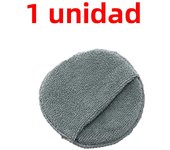 1/2/3pcs 5-inch Round Car Care Microfiber Pocket Sponge Auto Wax Applicator Pad Car Detailing Hand Polishing Pad Car Polish
