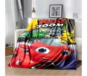 RR-Ricky Z-Zoom Cartoon Poster Blanket,Lightweight Warm Insulation Sofa Bed Office Car Knee Pads Blankets,Decke