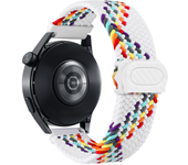 Strap For Samsung Galaxy Watch 6 Classic/Pro/40 44mm Nylon Braided Solo Loop Correa Bracelet for Huawei GT 2e 3 4 Band 20mm 22mm