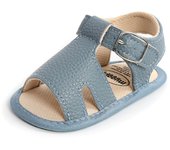 infant Sandals Fashion Soft Crib Shoes Anti Slip Summer Toddler Boys Girls First Walker Baby Soft Sole Sandals Shoes