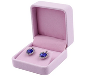 Pink Velvet Jewelry Box Ring Earrings Storage Necklace Bracelet Pendant Storage Box Jewelry Storage Box Jewelry Gift Box
