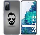 Tumundosmartphone Funda Gel Tpu para Samsung Galaxy S20 FE diseño Barba Dibujos